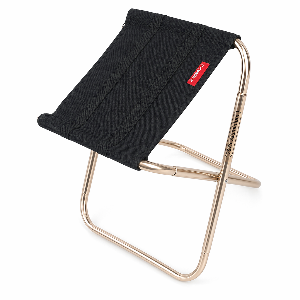Foldable pocket chair Black