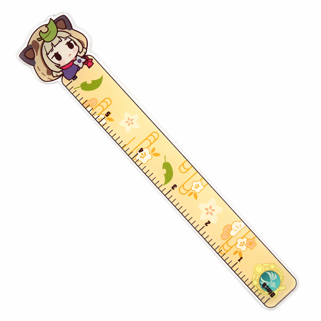 Genshin Impact Acrylic Rulers with Character Designs Sayu