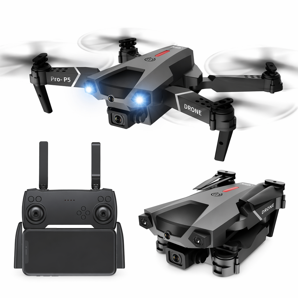 Smart Quadcopter Drone with Dual HD Cameras and Phantom X Technology Default