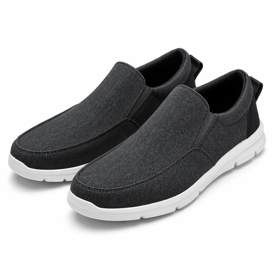 Breathable Men's Walking Shoes Black