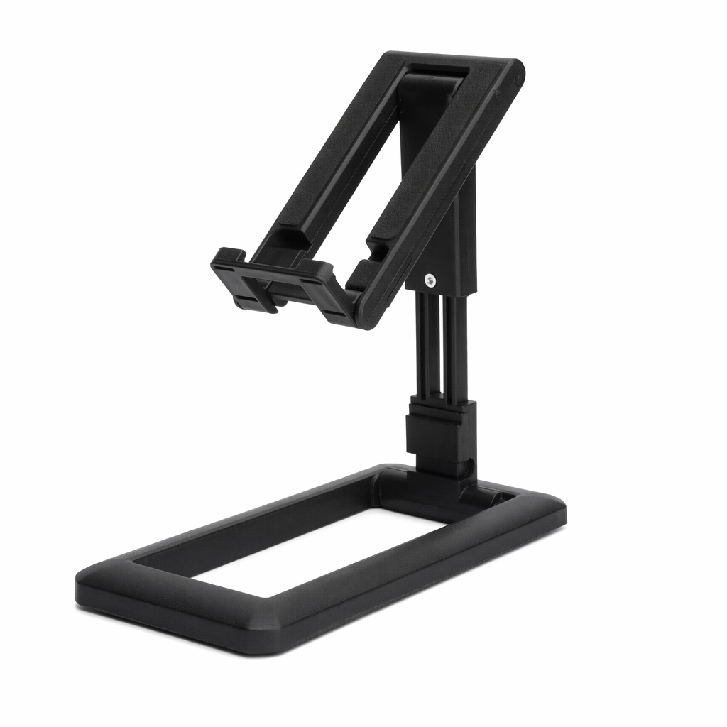 Mobile Phone Stand - Foldable and Portable Black