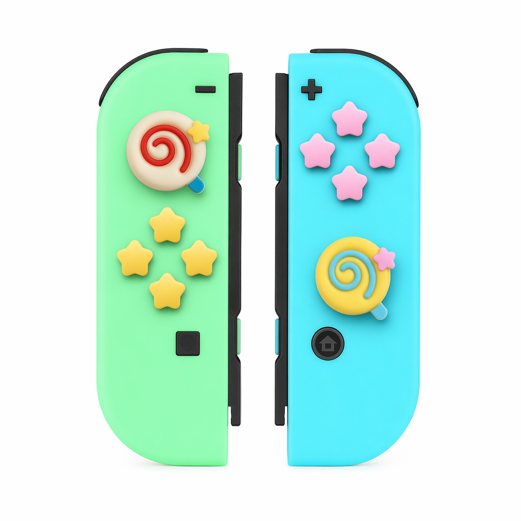 Cute Stars Switch Button Caps for Switch A