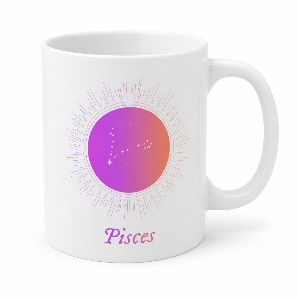 Astrological Mug for PISCES Zodiac Sign Default