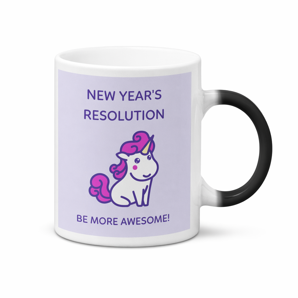 Be More Magnificent Unicorn Heat Responsive Color Changing Cup Default