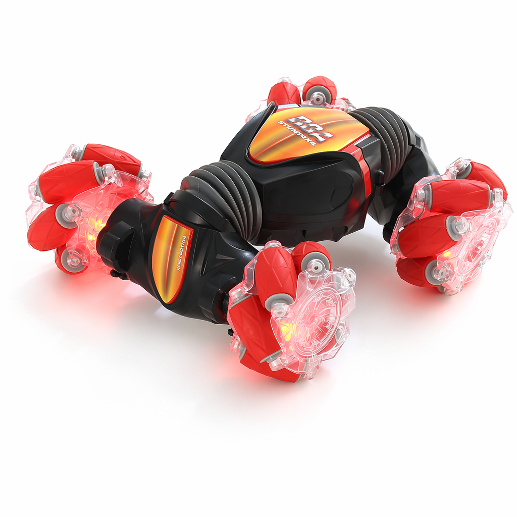 RC Stunt 4x4 Remote Control Car RED