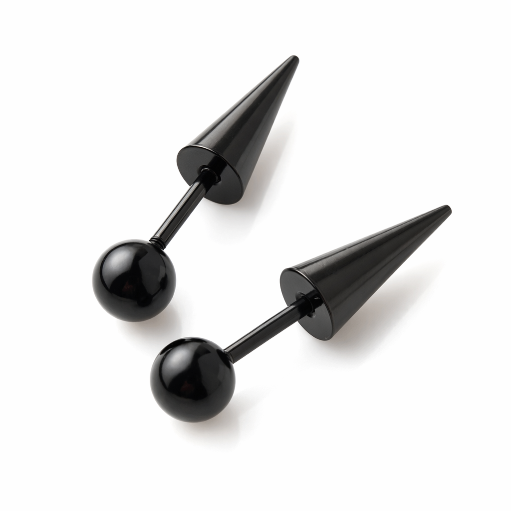 Spike Screw Earrings for All Genders Color 3