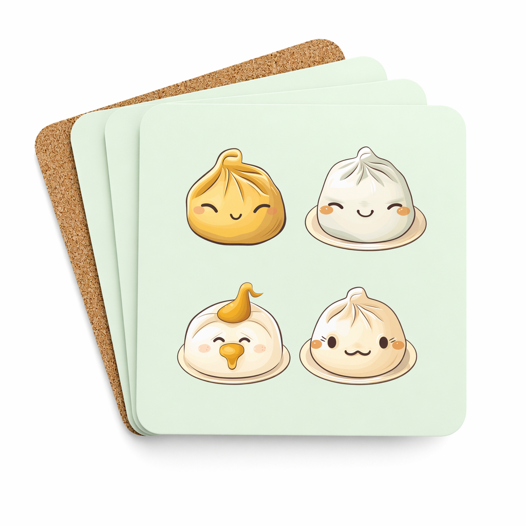Coaster Set for Dumplings (Set of 4) Default