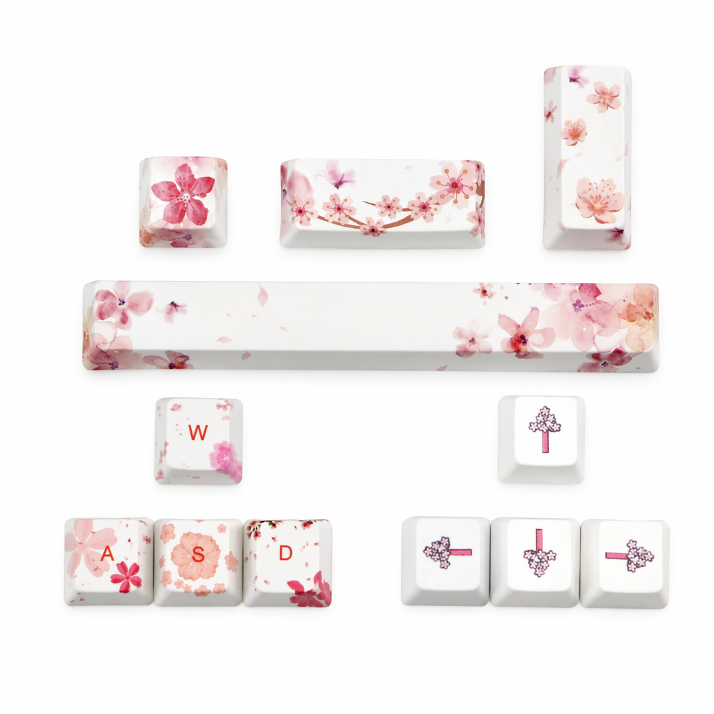 Japanese Anime Style Keyboard Keycap Set Style 2