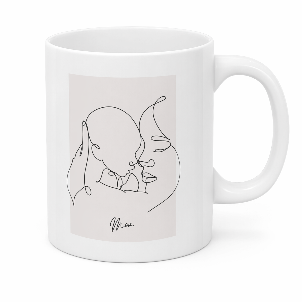 Mom and Me Ceramic Mug - 11oz Default