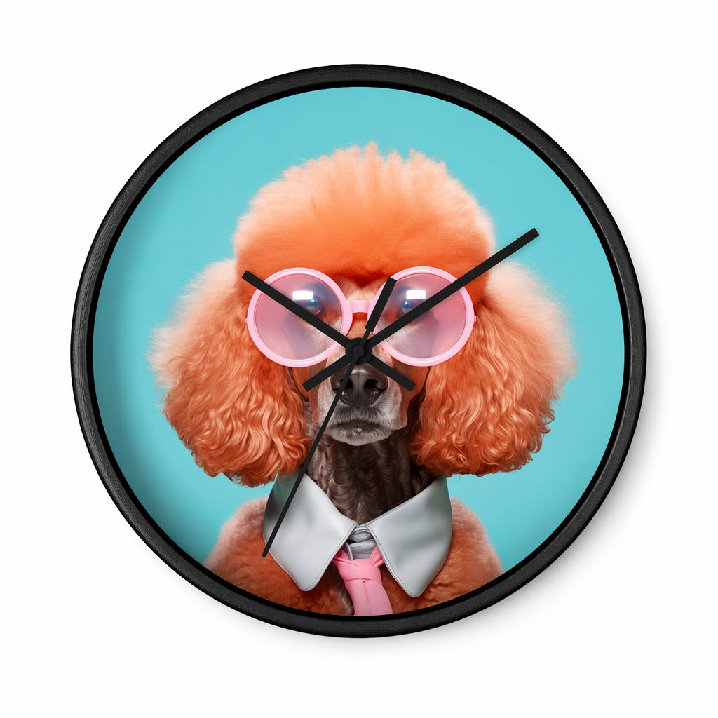 Cool Canine with Sunglasses Wall Timepiece Default