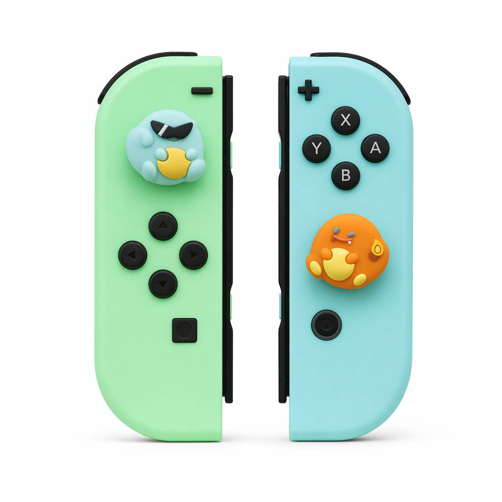Switch Anime Thumb Grips with Personality Default