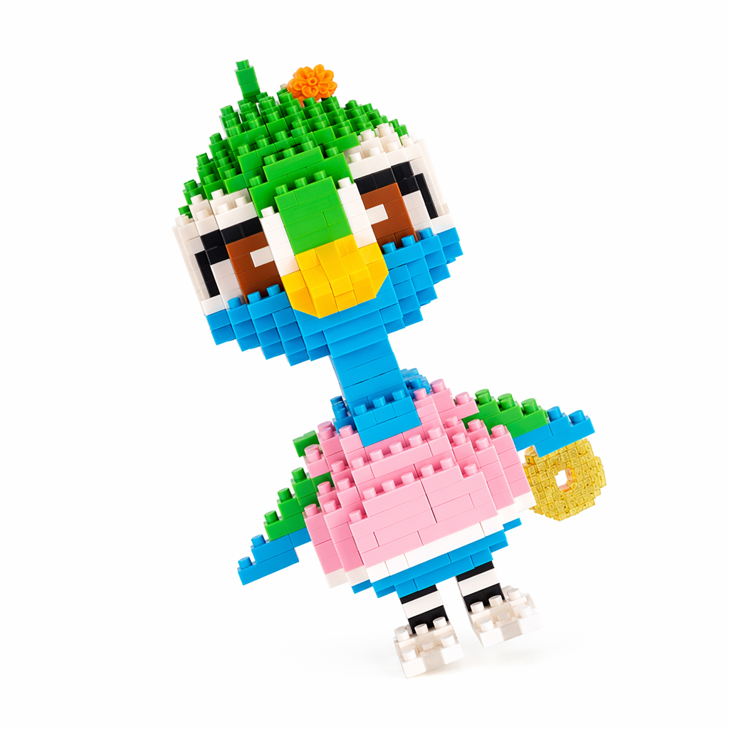 ACNH Building Blocks Miniature Toy Gift Julia