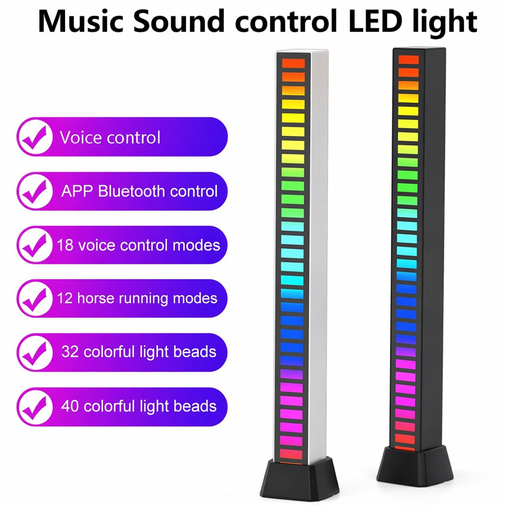 Pair of Dragon Music Reactive LED Light Bars Default