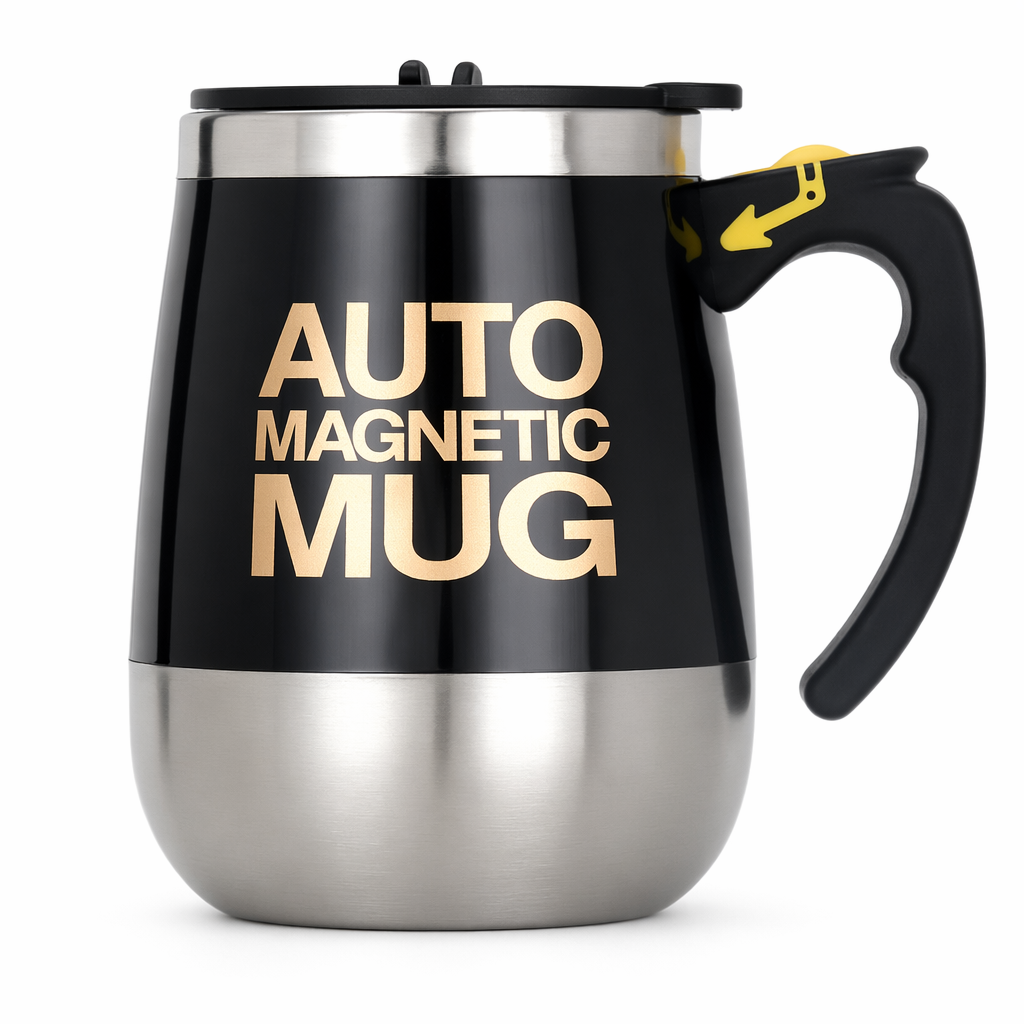 Automatic Self-Stirring USB Coffee Mug Rechargeable Black