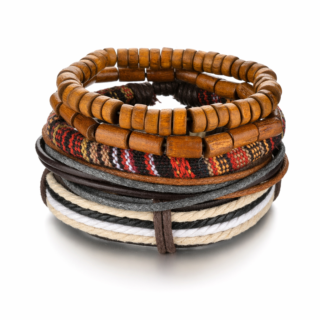 Gothic Layered Bracelet for Men S99B21