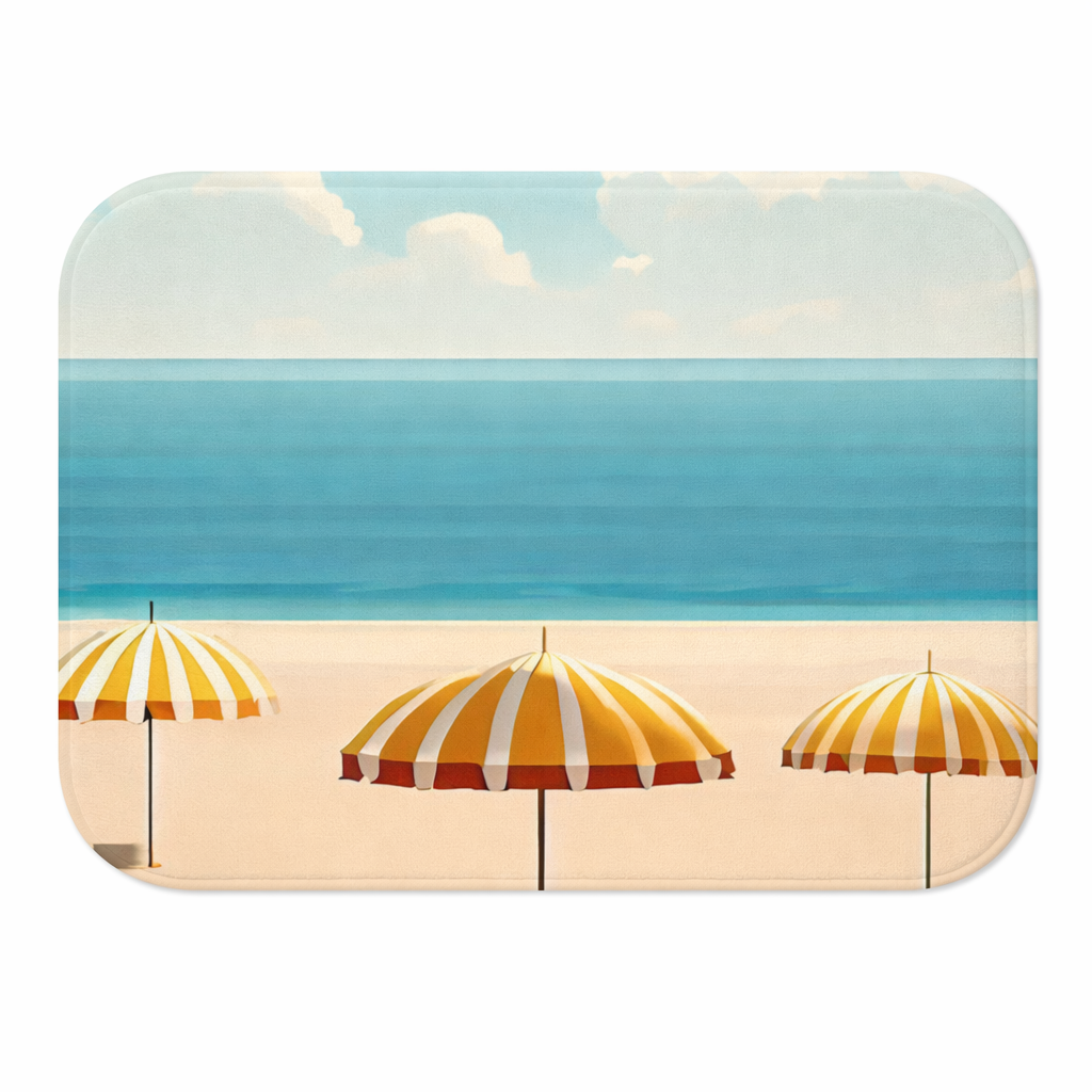 Relaxed Seaside Retreat Bath Mat Default