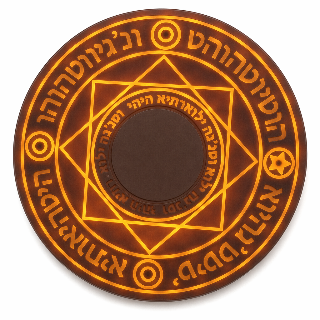 Alchemy Circle Wireless Charger: A Magical Experience Brown