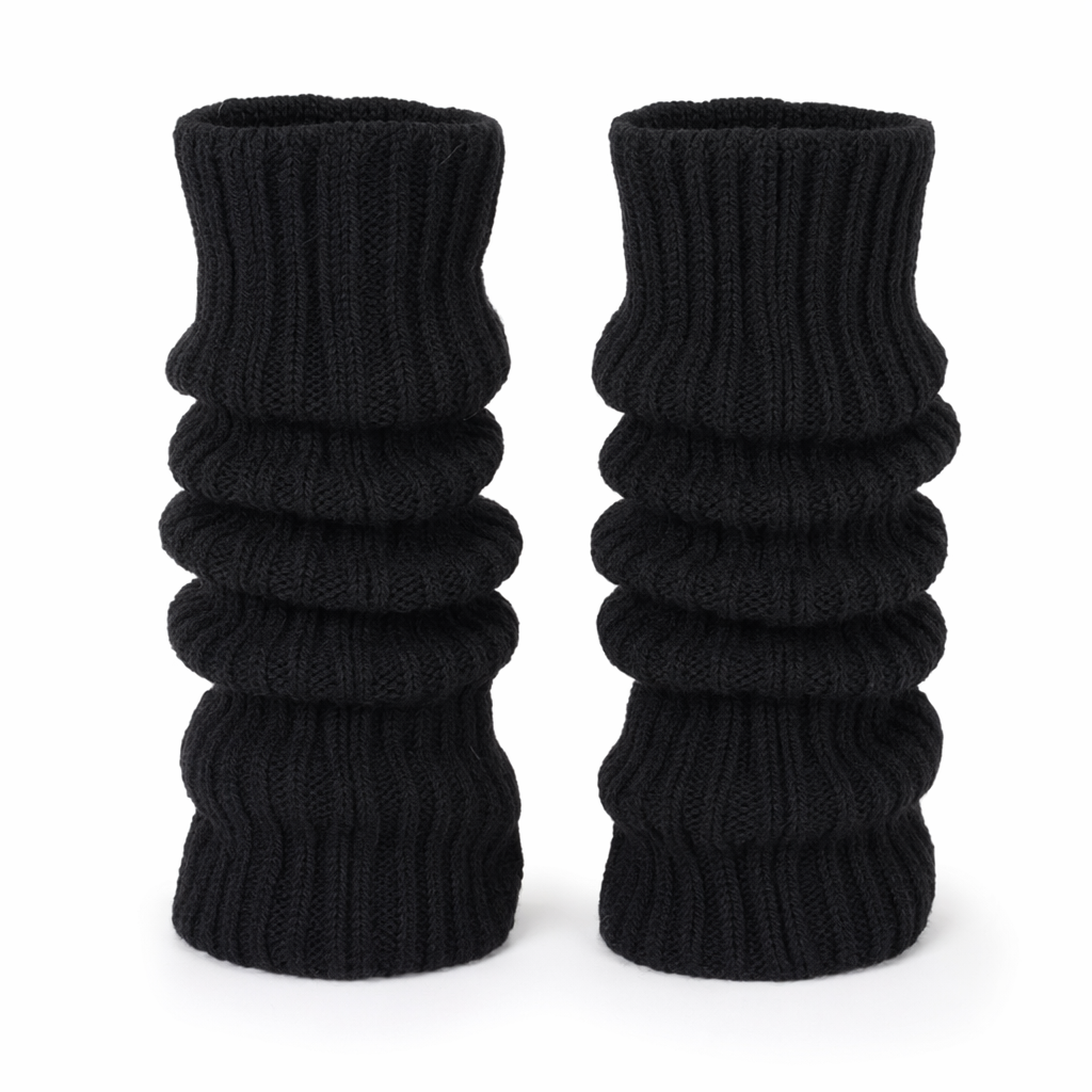 Feminine Leg Cozies Black