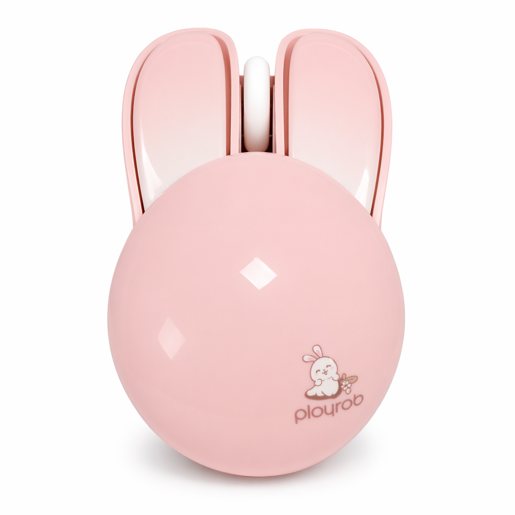 Bunny Ears Wireless Mouse by Mofii Pink