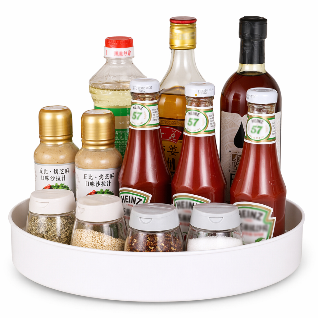 Spice and Sauce Rack Organizer that Rotates Default