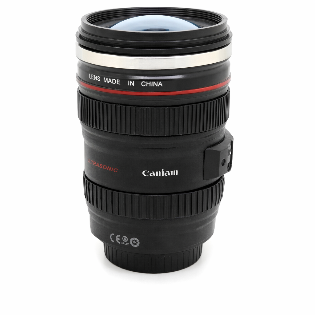 Innovative Mug with Camera Lens Inspired Design Default