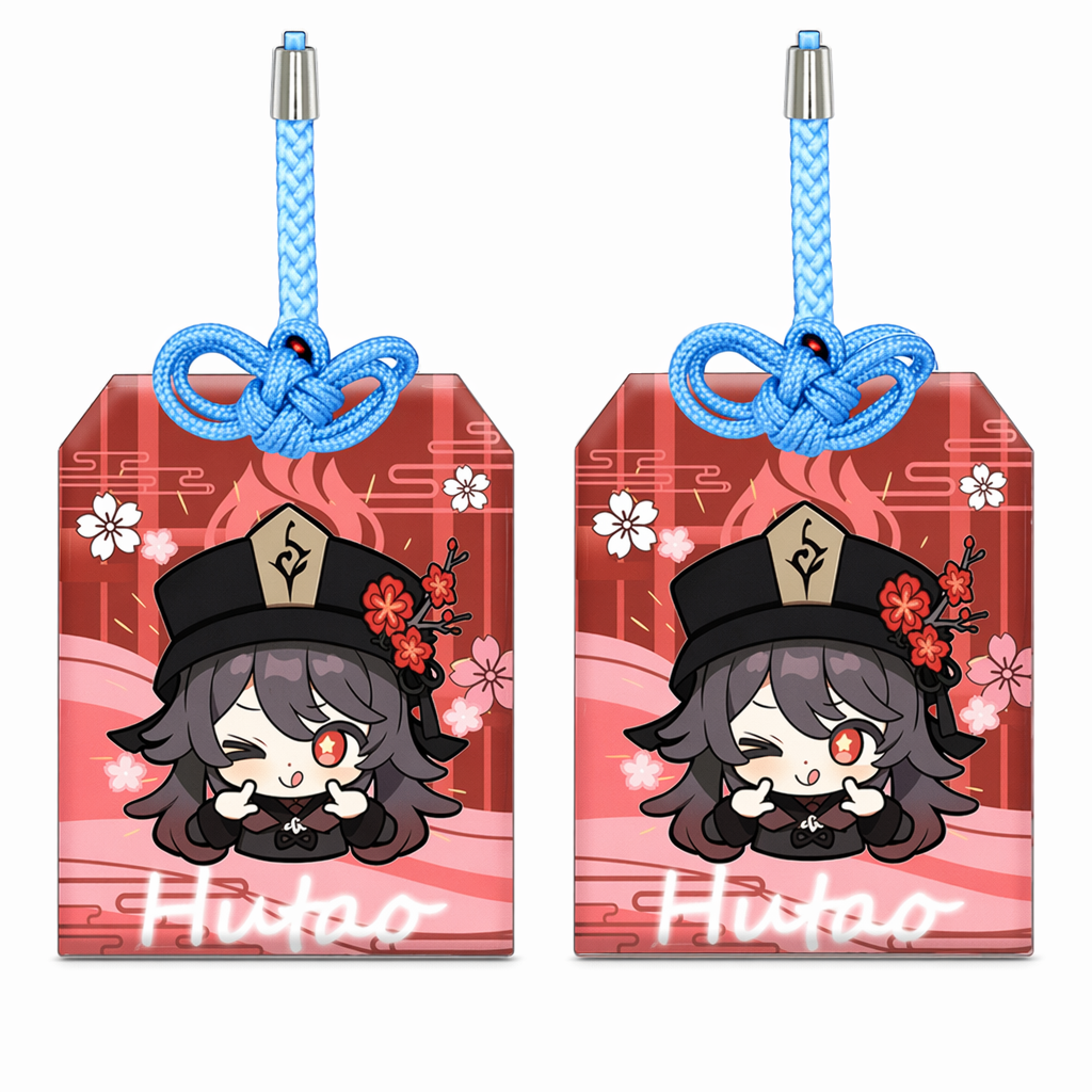 Genshin Impact Omamori Charms for Protection Hu Tao