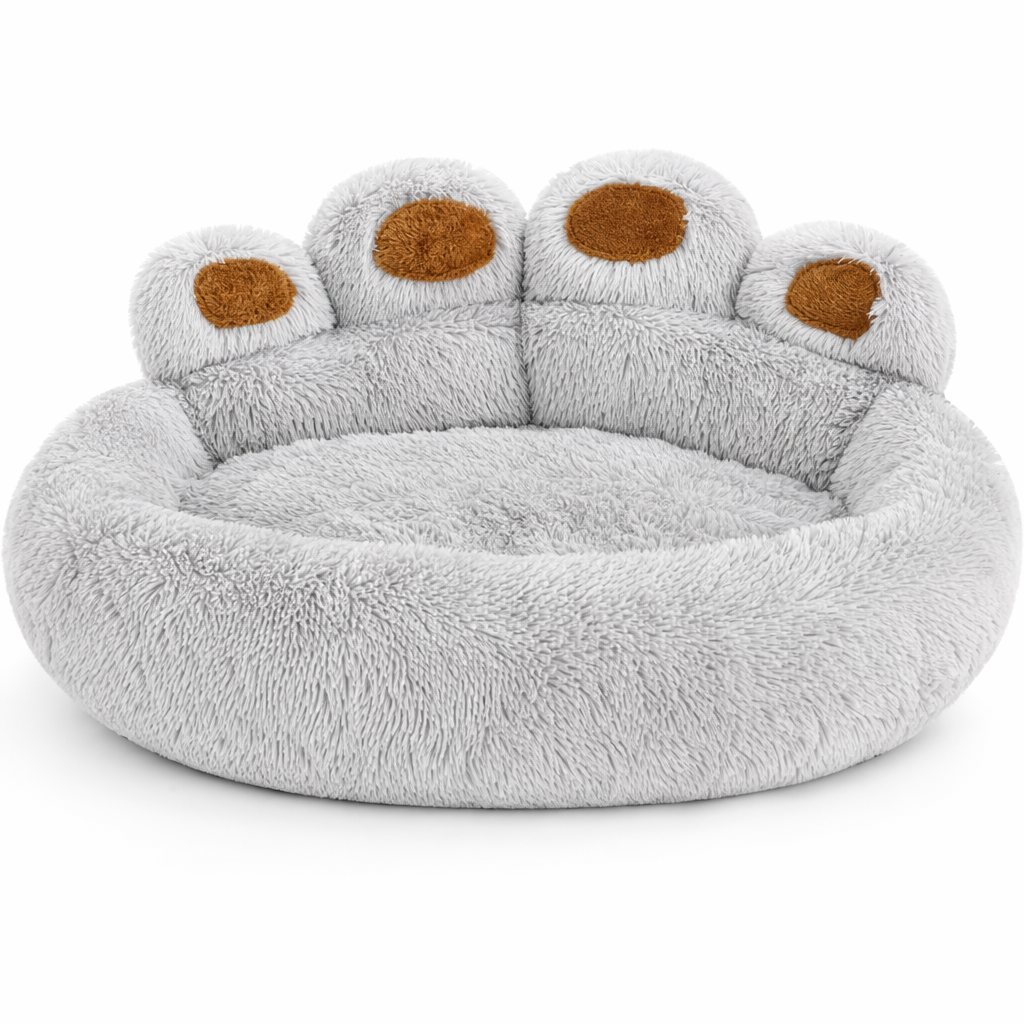 Sofa Bed for Pets' Paws Light Gray