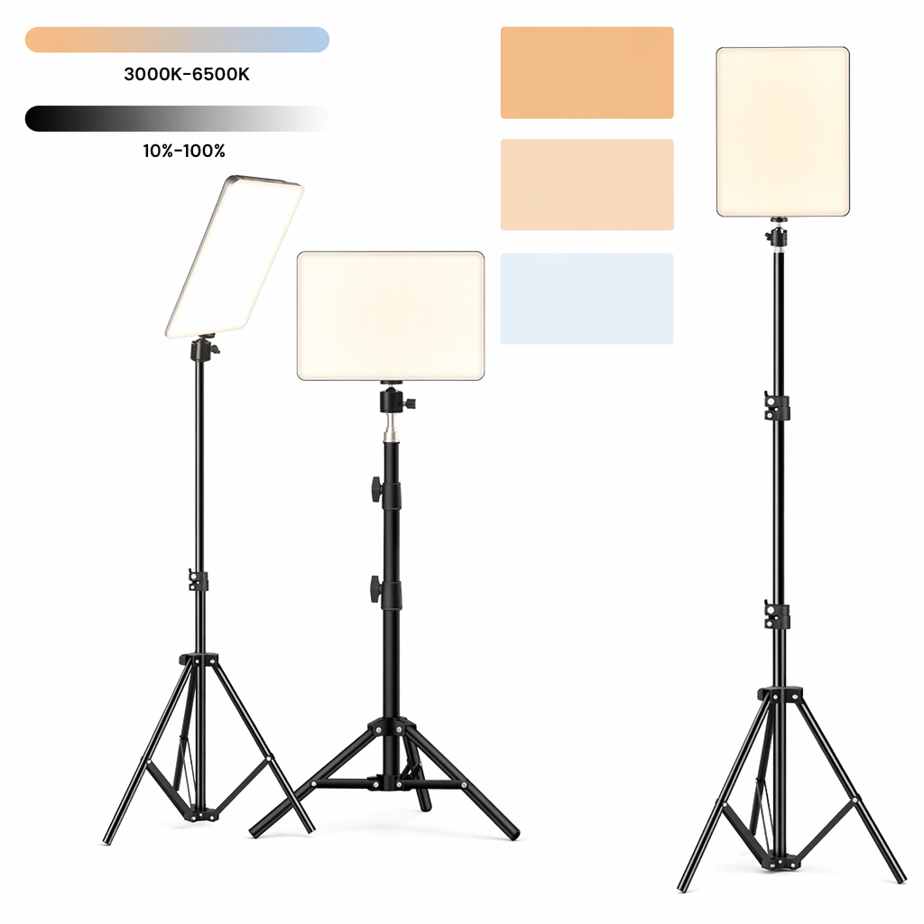 LED Studio Lamp with Tripod - Illuminating Your Studio Space with Style Default