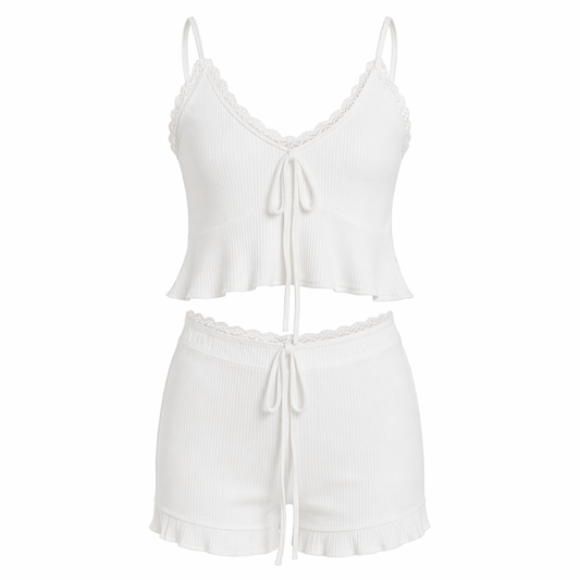 Kawaii Two-Piece Ruffle Set Default