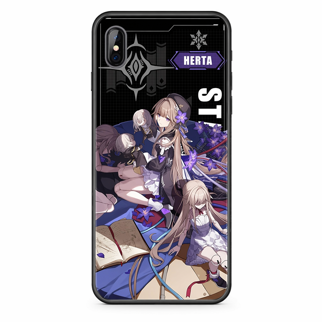 Star Rail iPhone Case with Characters Herta