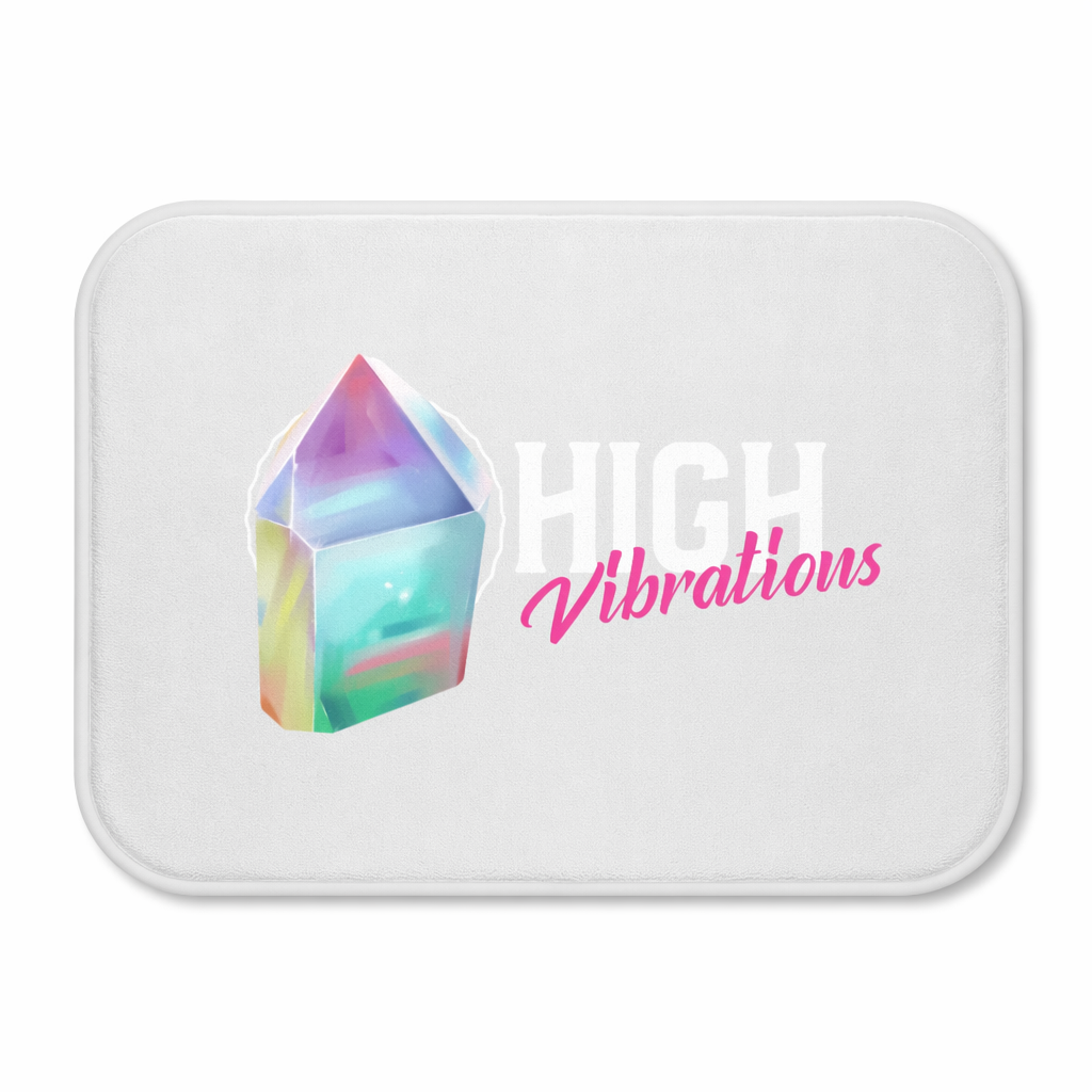 High Vibration Crystal Bath Mat Default