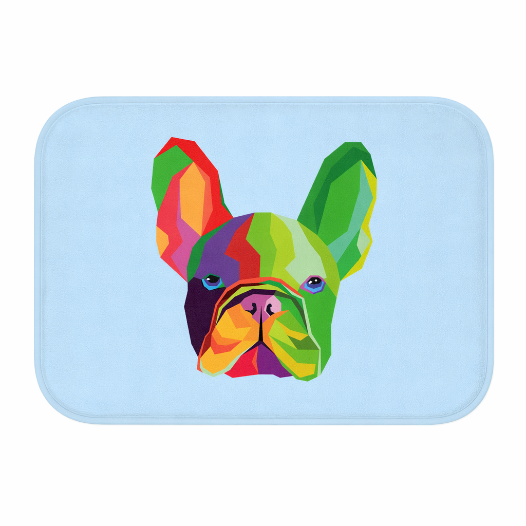 Vibrant Canine Bathroom Rug Default