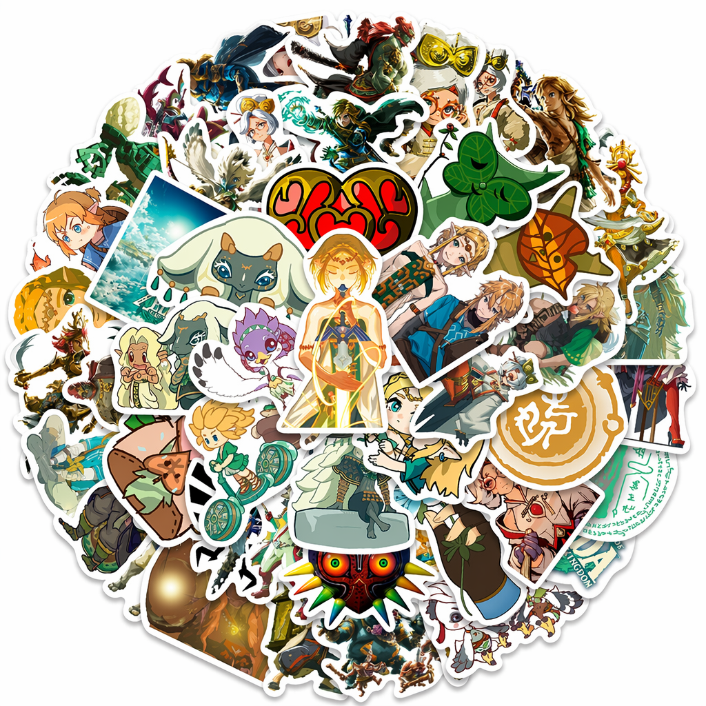 Tears of the Kingdom Zelda Stickers Default