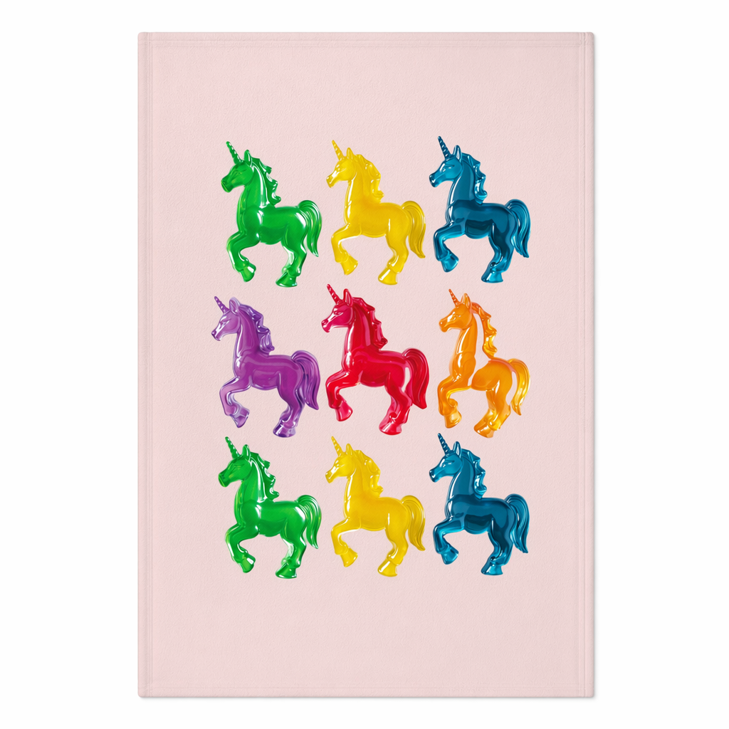 Soft Fleece Baby Blanket with Delightful Unicorn Design Default