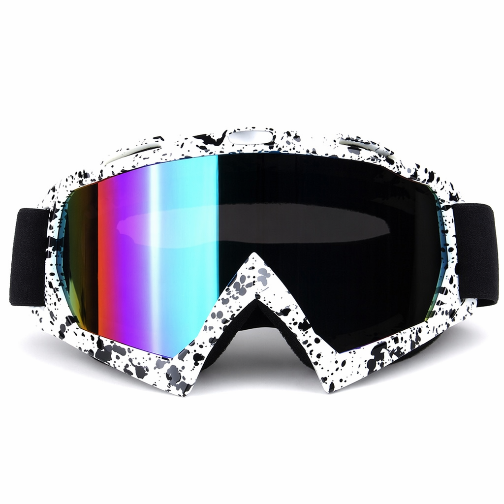 Stylish Ski Goggles with UV Protection and Anti-Fog Technology White