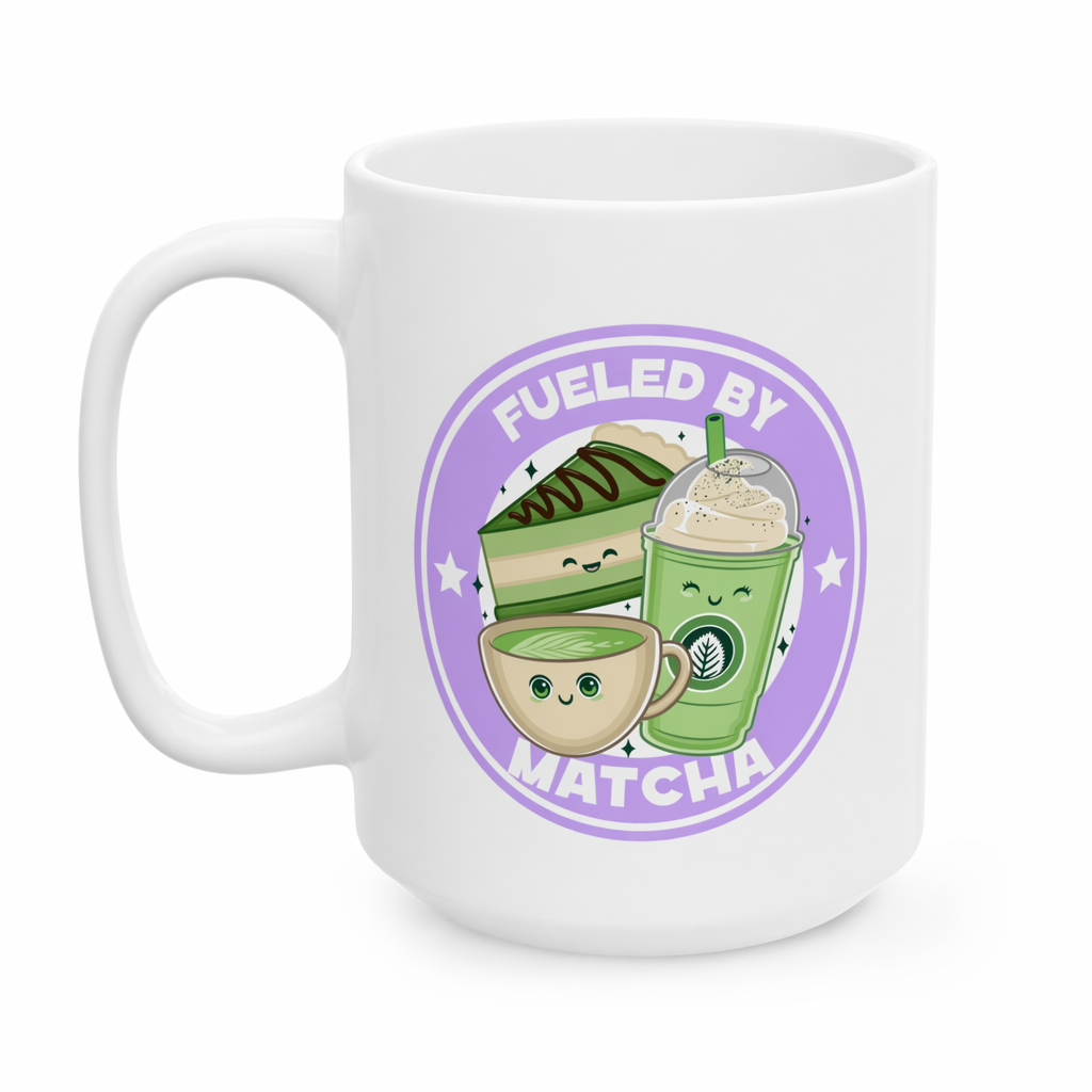 Matcha-Fueled Humor Mug Default