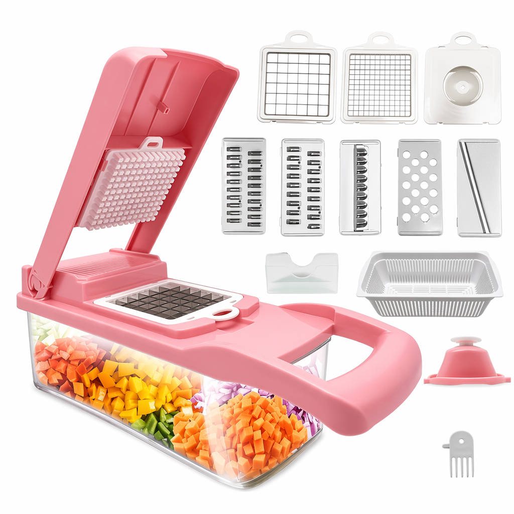 14 Piece Versatile Vegetable Cutting Tool Set Default