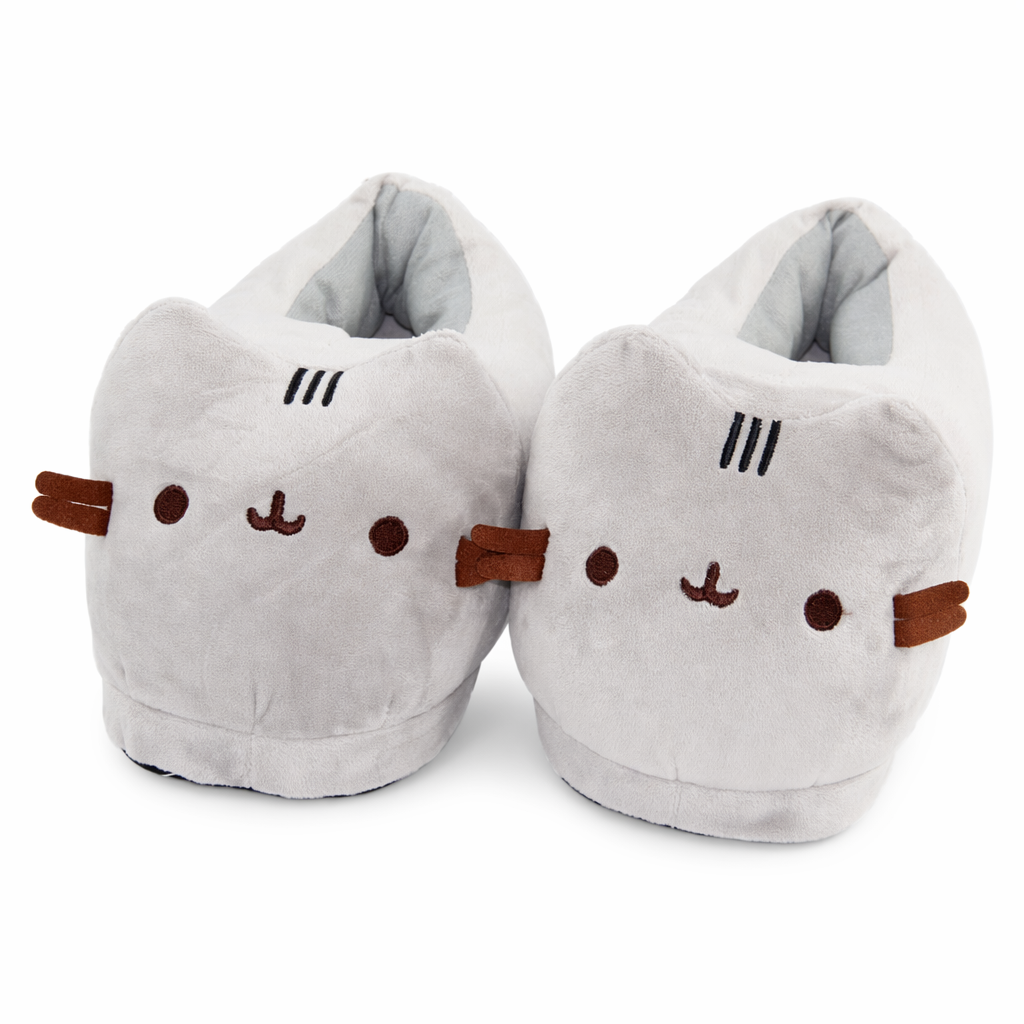 Cute Gray Cat Slippers - Ultimate Comfort! Default