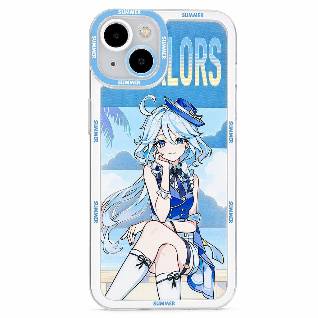 Genshin Impact Summer Phone Cases Focalors