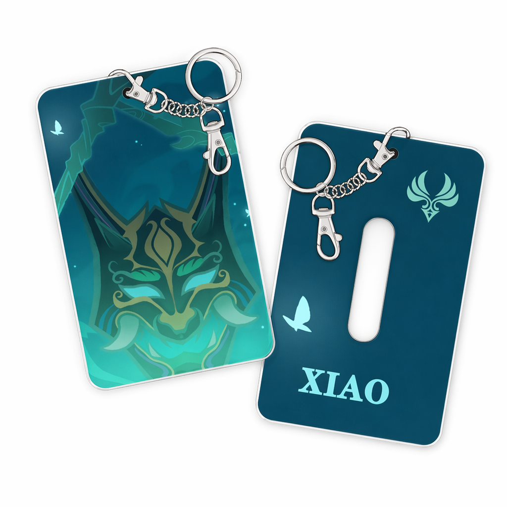 Genshin Impact Badge Holder - Practical Gift Xiao