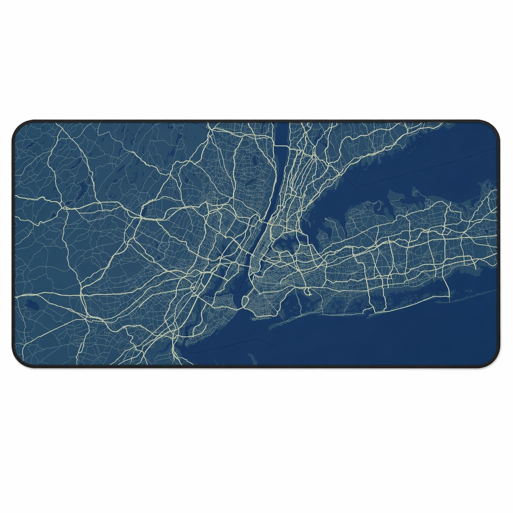 Radiant New York City Map Desk Pad Default