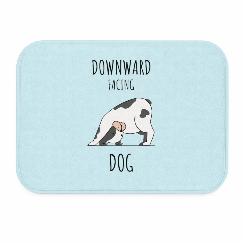 Yoga Bath Mat for the Downward Facing Dog Pose Default