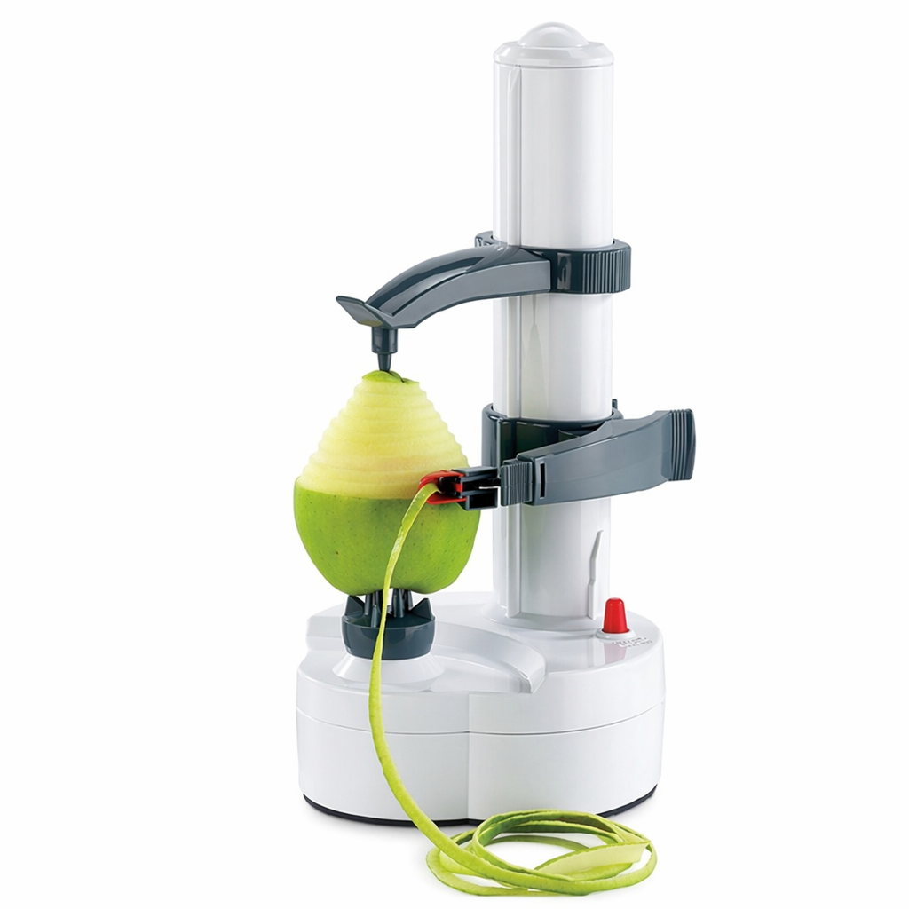 Fruit and Vegetable Peeler with Automatic Function White