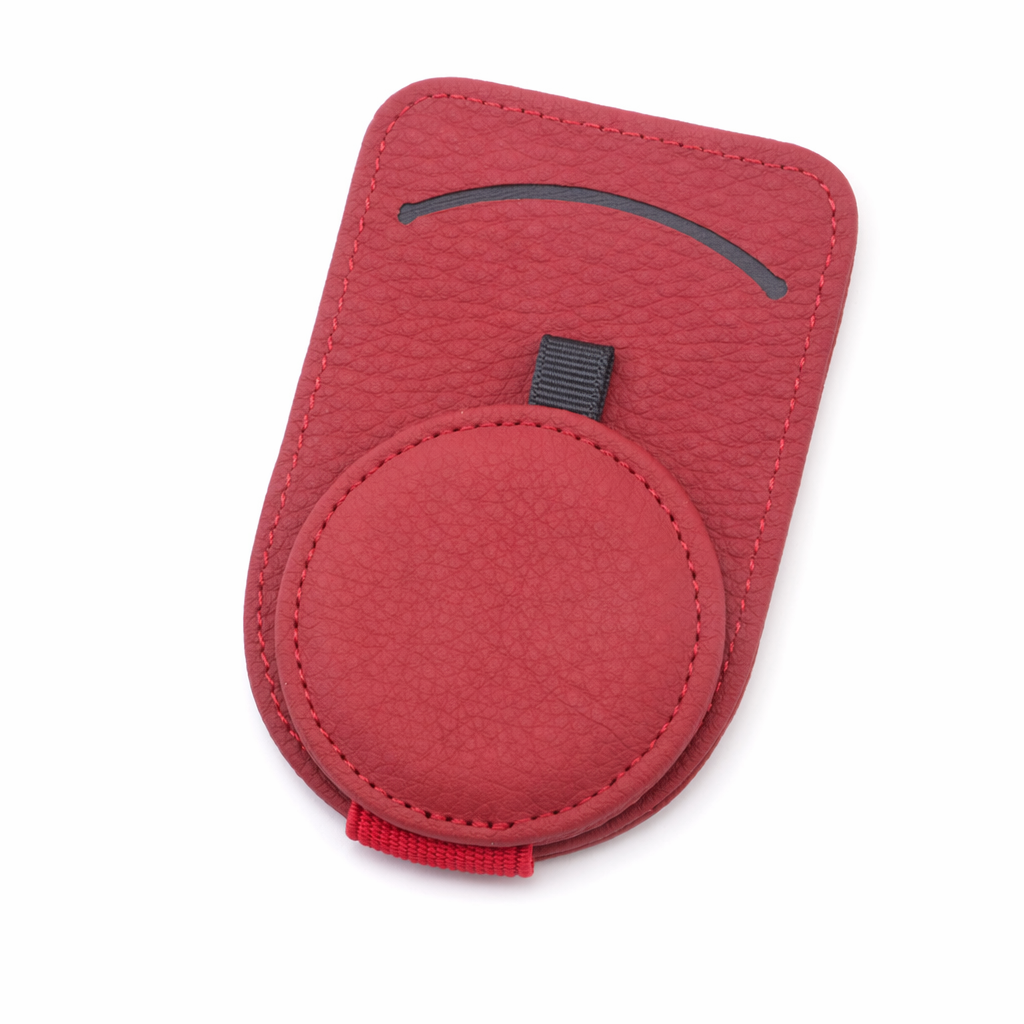 Car Ticket Holder and Shades Red