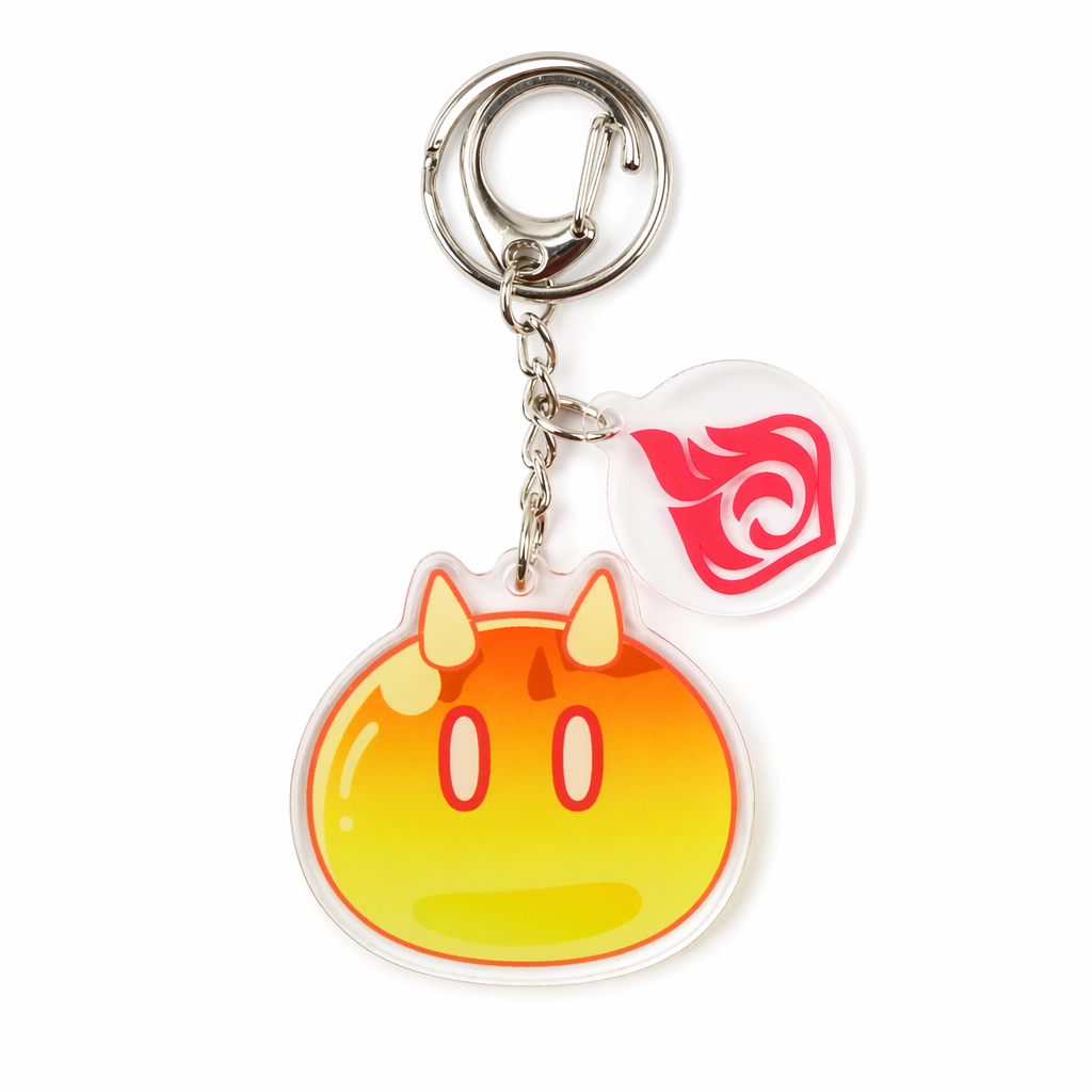 Genshin Impact Slime Acrylic Charms Pyro