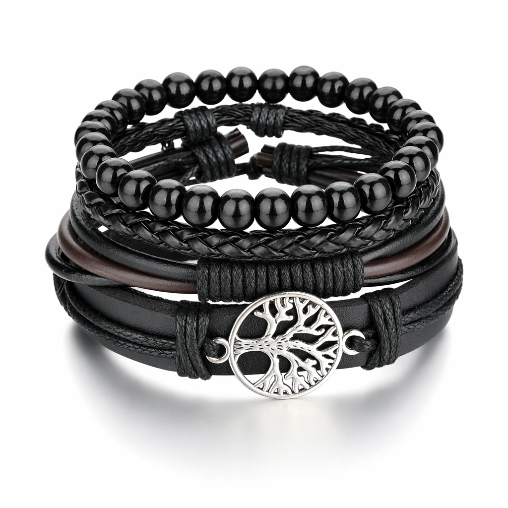 Gothic Layered Bracelet for Men S99B28