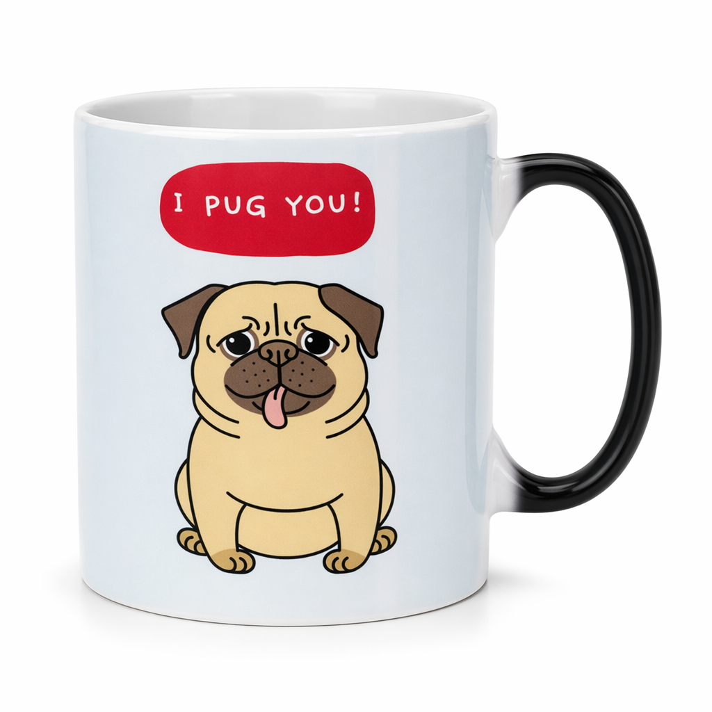 Color Changing Puppy Mug: Heat-Sensitive Design to Show Your Love Default