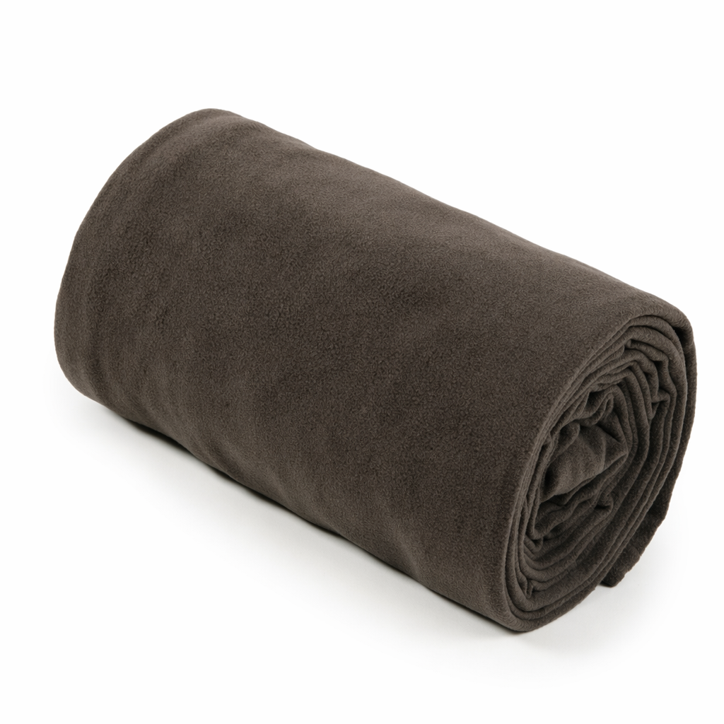 Polar Fleece Lightweight Sleeping Bag for Camping Gray