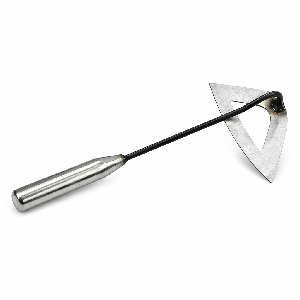 Steel Hand Rake for Planting - All-Metal Gardening Tool Default