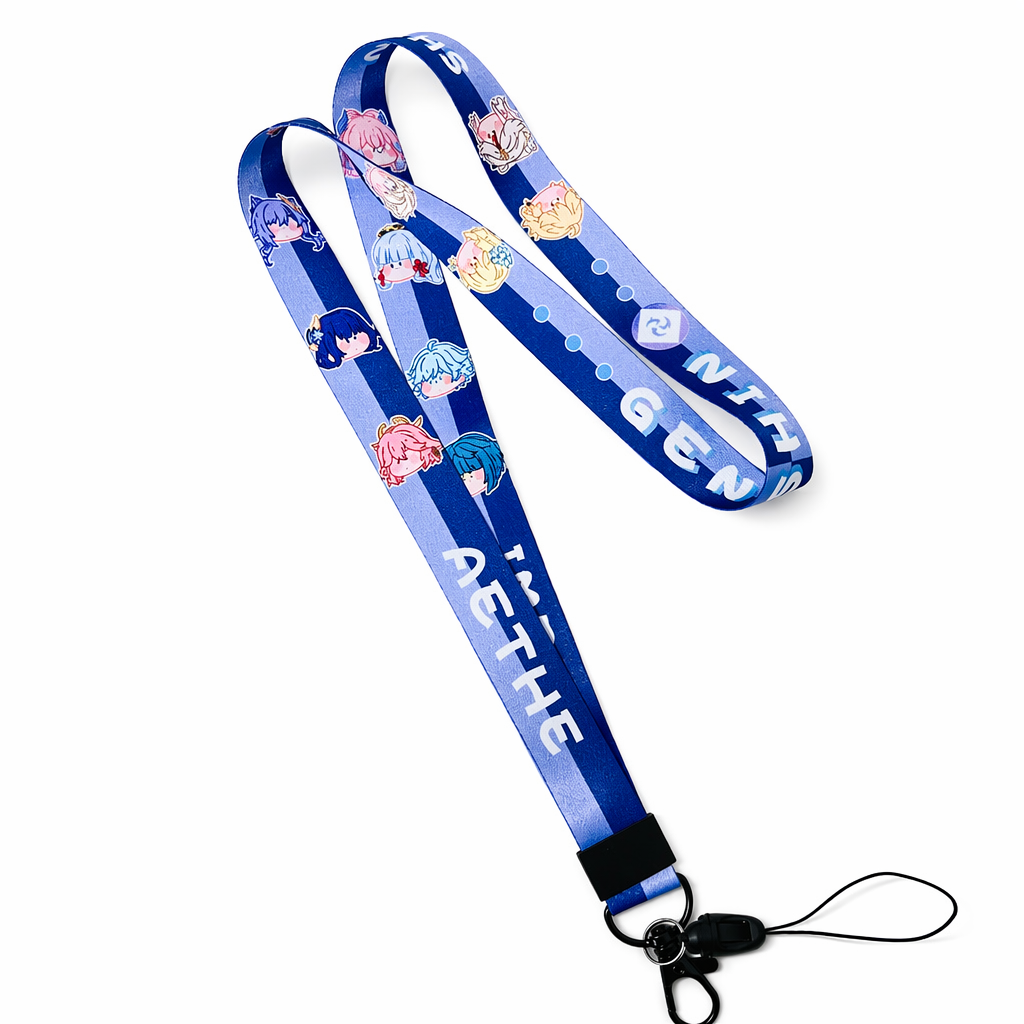 Genshin Impact Phone Lanyards with Art B